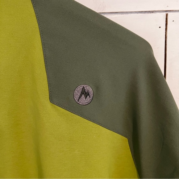 Marmot Long Sleeve Softshell Jacket Cilantro/Crocodile. Size Medium. - Picture 6 of 14
